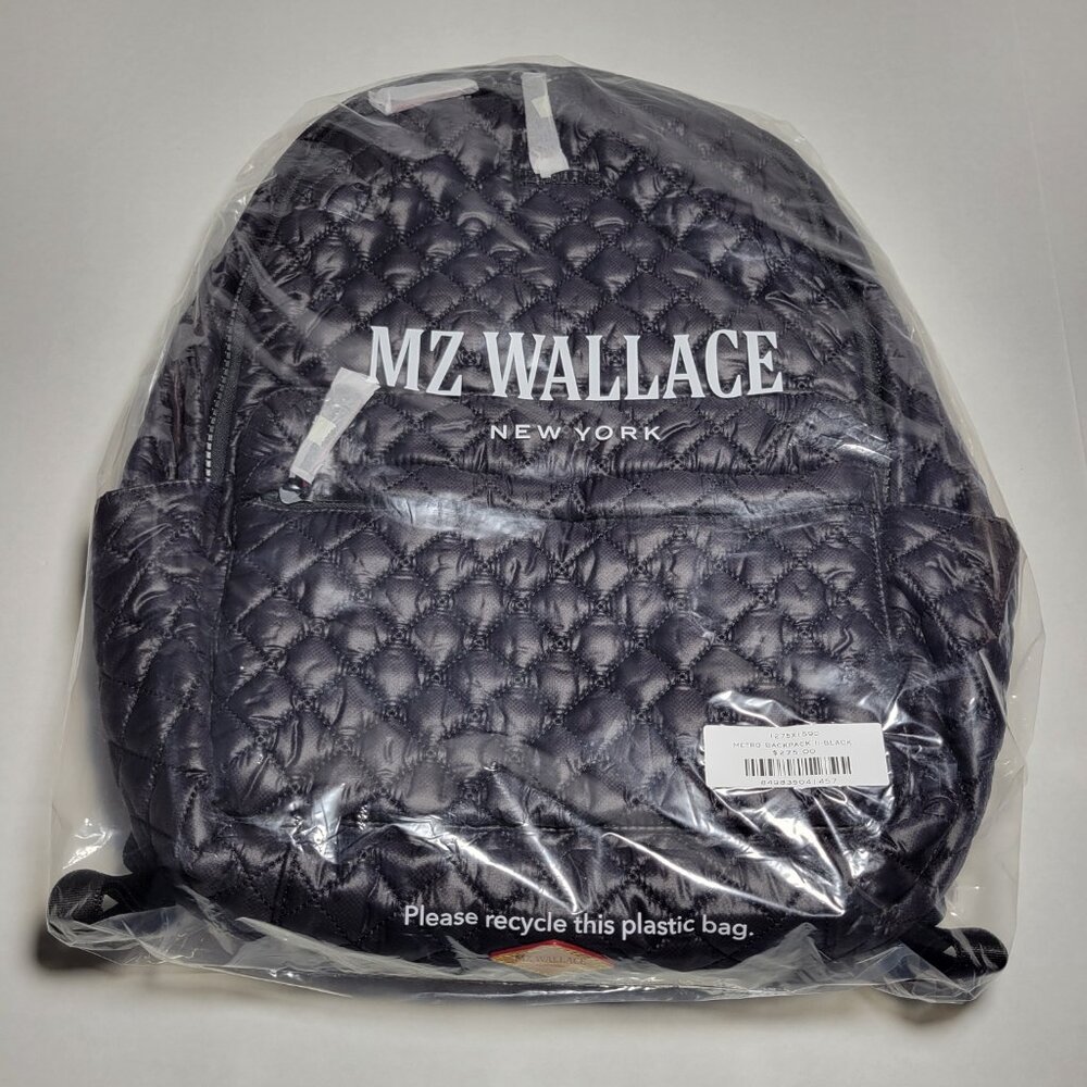 MZ Wallace Metro Backpack II in Black - Picture 1 of 6